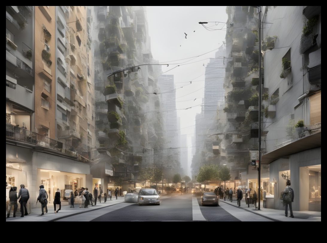 Pilsētas ainavas klusums: elektrisko automašīnu mierīgā klātbūtne