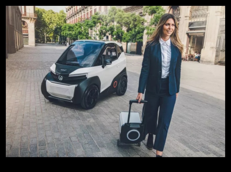 Pilsētas ainavas klusums: elektrisko automašīnu mierīgā klātbūtne