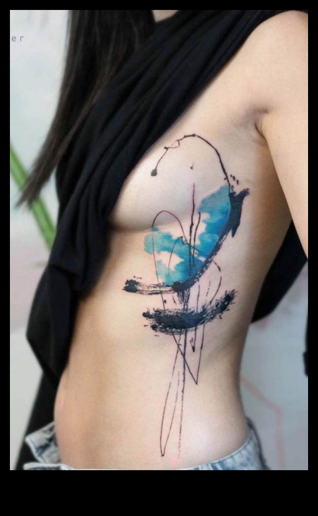 Šķidrais skaistums: izpētiet akvareļu tetovējumu eleganci