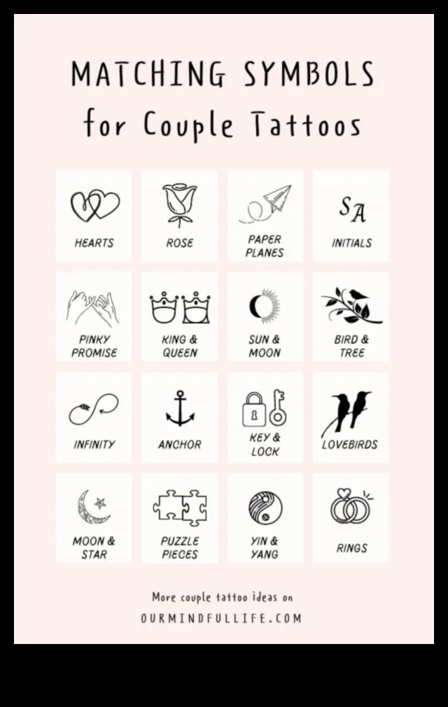 Mīlestības stāsti: Tetovējumi pāriem ar romantisku pieskaņu