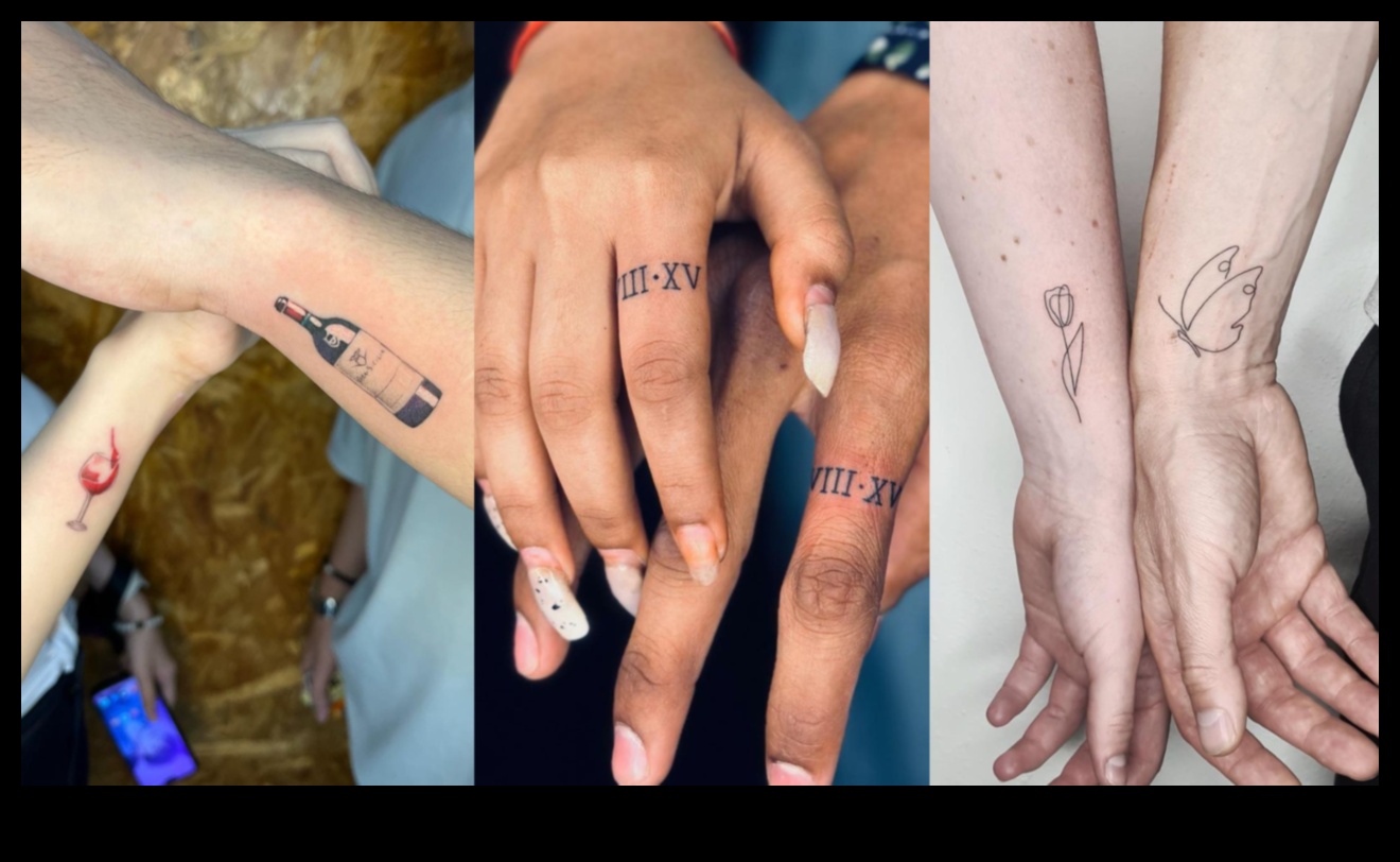 Mīlestības stāsti: Tetovējumi pāriem ar romantisku pieskaņu