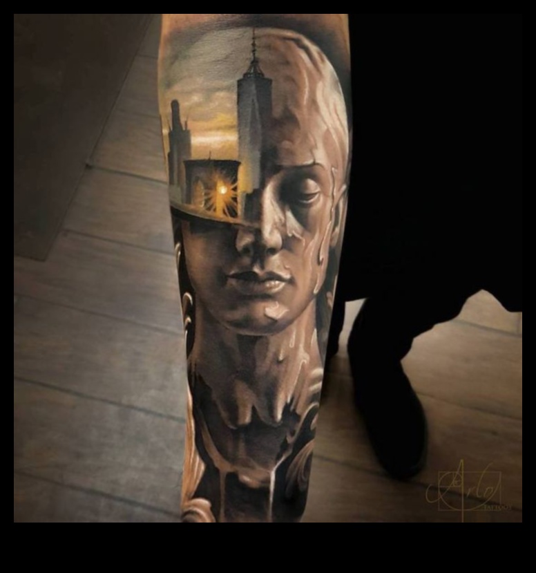 Dzīves audekls: reālisma tetovējumi, kas pārsniedz cerības un normas