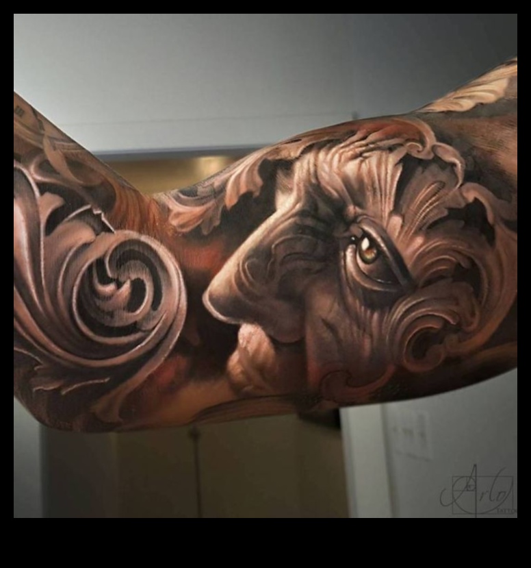 Dzīves audekls: reālisma tetovējumi, kas pārsniedz cerības un normas