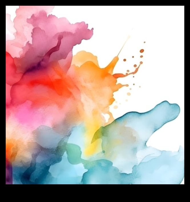 Akvareļu kaprīzs: iedziļinieties ar tinti krāsotu mākslas darbu spektru