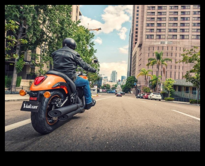 Pilsētas izpēte: pārvietošanās pa pilsētas ielām ar veikliem un stilīgiem motocikliem