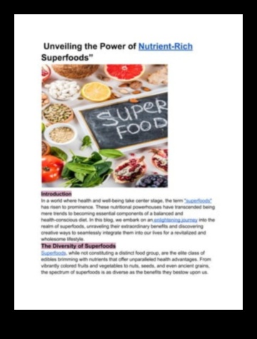 Labsajūtas uzpildīšana: uzturvērtības spēka atklāšana