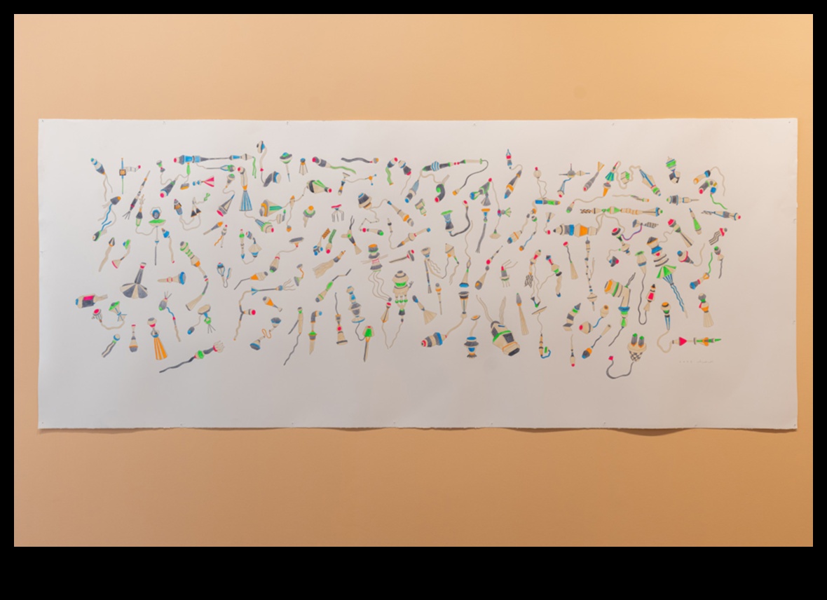 Fingered Fantasia: miniatūru rokas tintes stāstījumu atklāšana