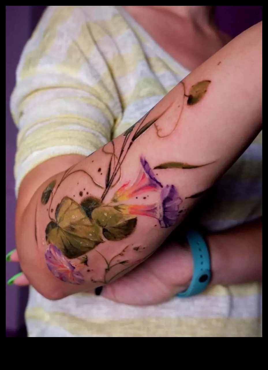 Iespēju palete: Akvareļu tetovējumi katram stilam