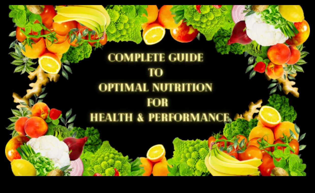 Optimāls dzīvesveids: plāns uztura harmonijai