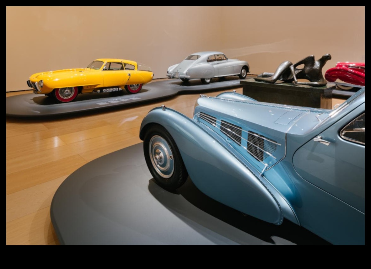 Māksla kustībā: automašīnu un laikmetīgās mākslas krustpunkts