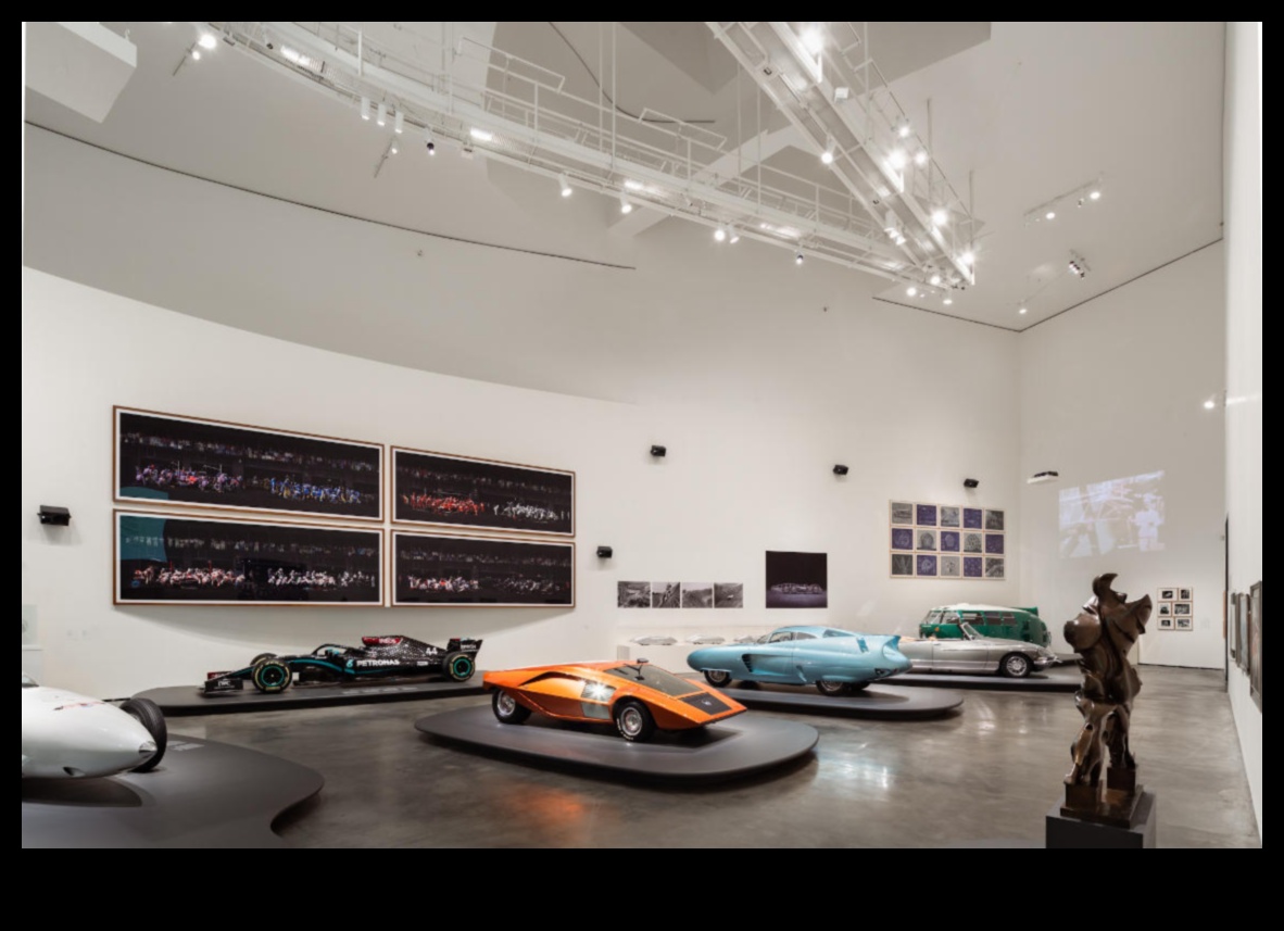 Māksla kustībā: automašīnu un laikmetīgās mākslas krustpunkts