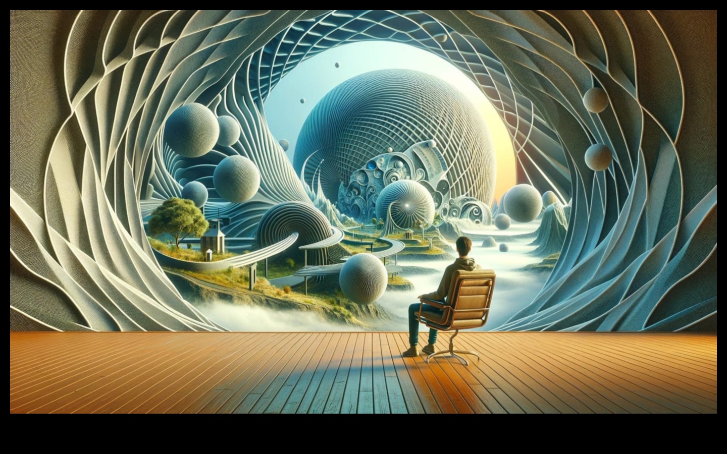 Projektēšanas perspektīvas: māksla ar dažādiem objektīviem virtuālajā realitātē