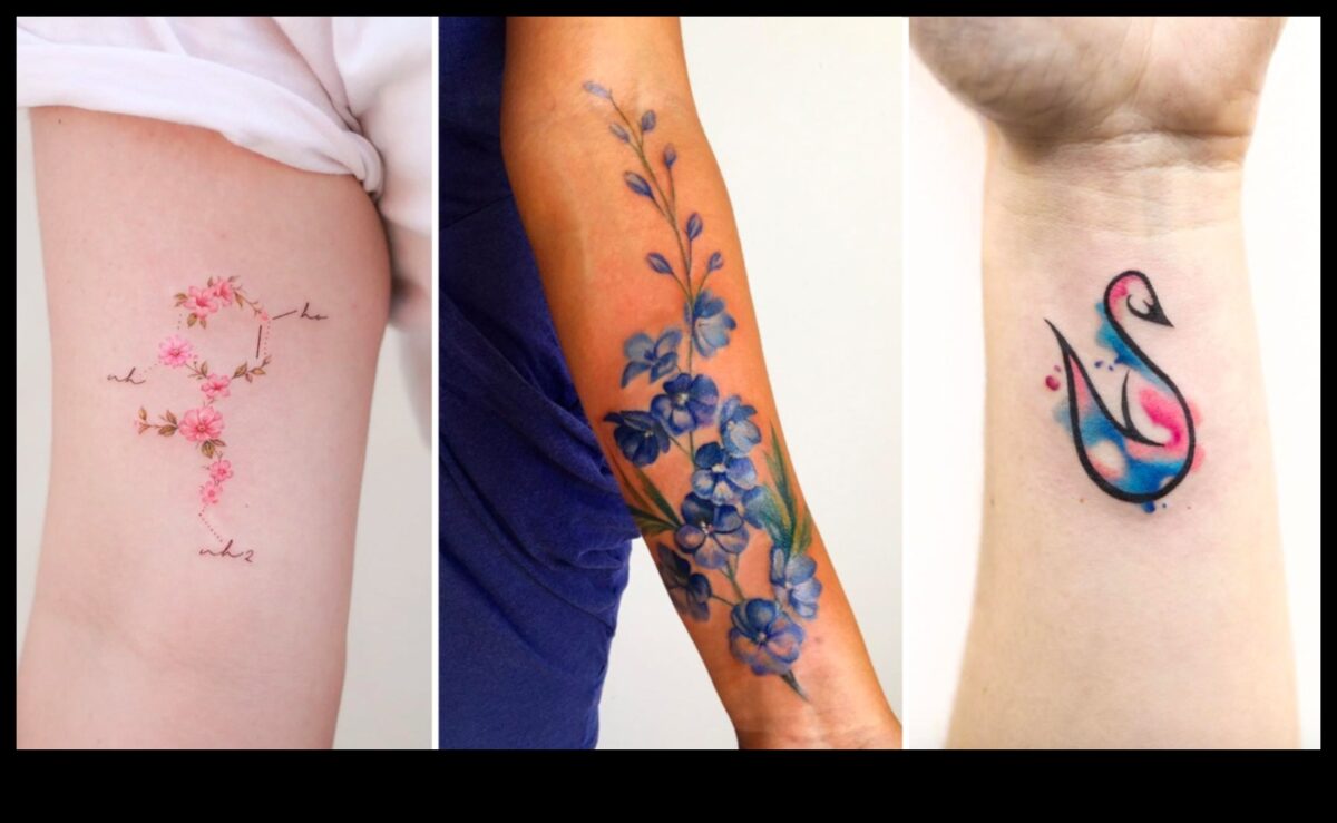 Iespēju palete: Akvareļu tetovējumi katram stilam