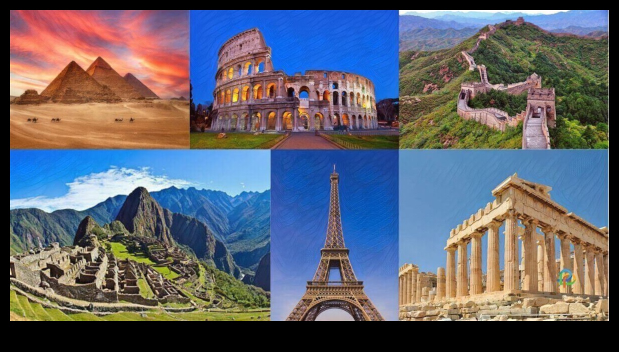 Laika cienīti apvāršņi: skats uz vēsturiskiem brīnumiem visā pasaulē