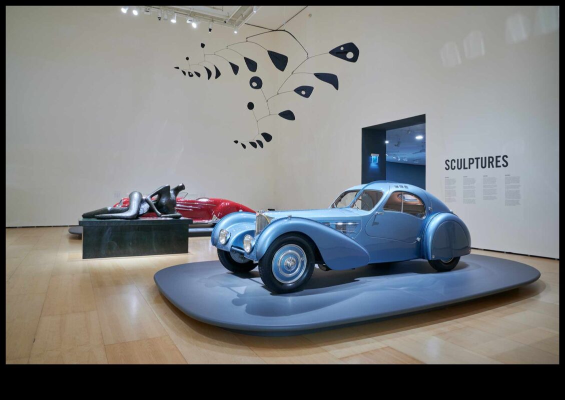 Māksla kustībā: automašīnu un laikmetīgās mākslas krustpunkts