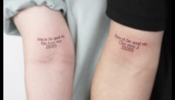 Mīlestības stāsti: Tetovējumi pāriem ar romantisku pieskaņu