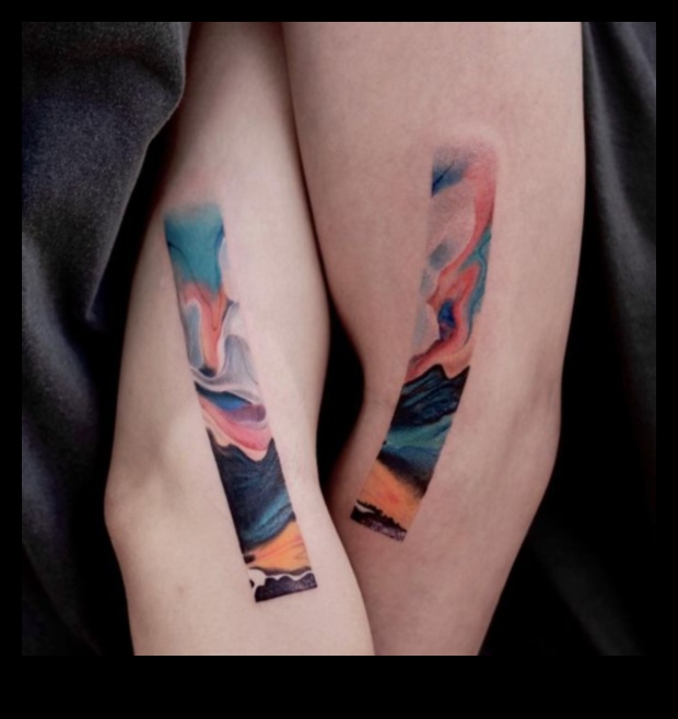 Šķidrais skaistums: izpētiet akvareļu tetovējumu eleganci