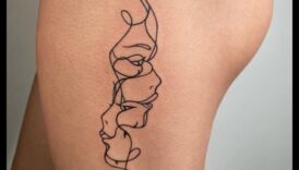 Tintes čuksti: minimālisma tetovējumi, kas čukst klusus stāstus