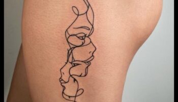 Tintes čuksti: minimālisma tetovējumi, kas čukst klusus stāstus